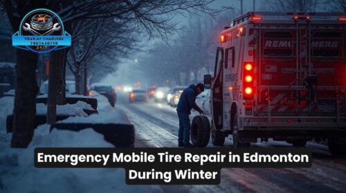 Emergency Mobile Tire Repair in Edmonton During Winter